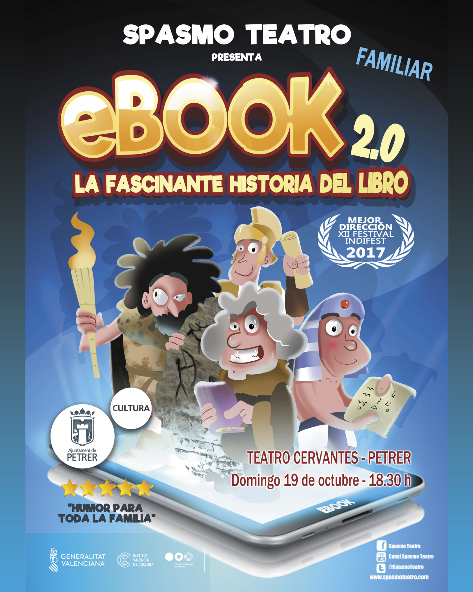 2025-10-19 - Teatro familiar - eBook 2.0 - La fascinante historia del libro