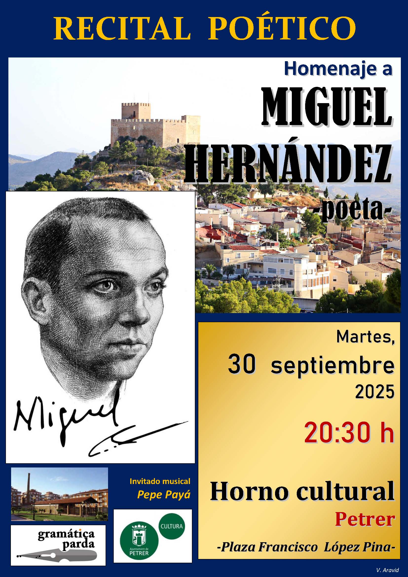 2025-09-30 - Recital poético homenaje a Miguel Hernández
