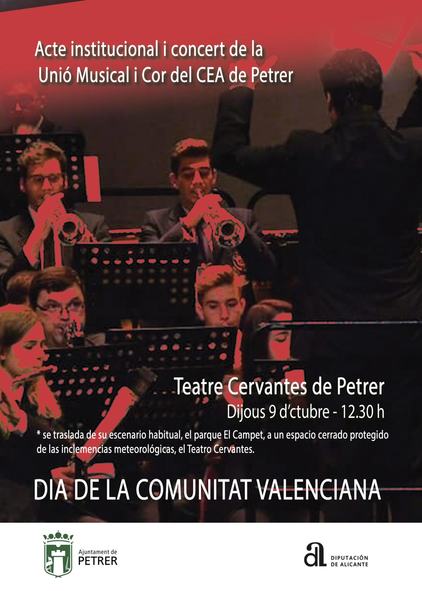 2025-10-09 - Día de la Comunitat Valenciana - Concierto Unión Musical y Coro CEA de Petrer