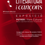 2025-10-30 - Exposición - Literatura i cançons