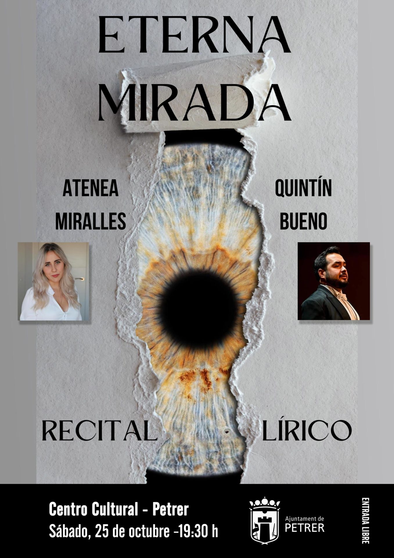 2025-10-25 - Recital lírico - Atenea Miralles y Quintín Bueno - Eterna mirada