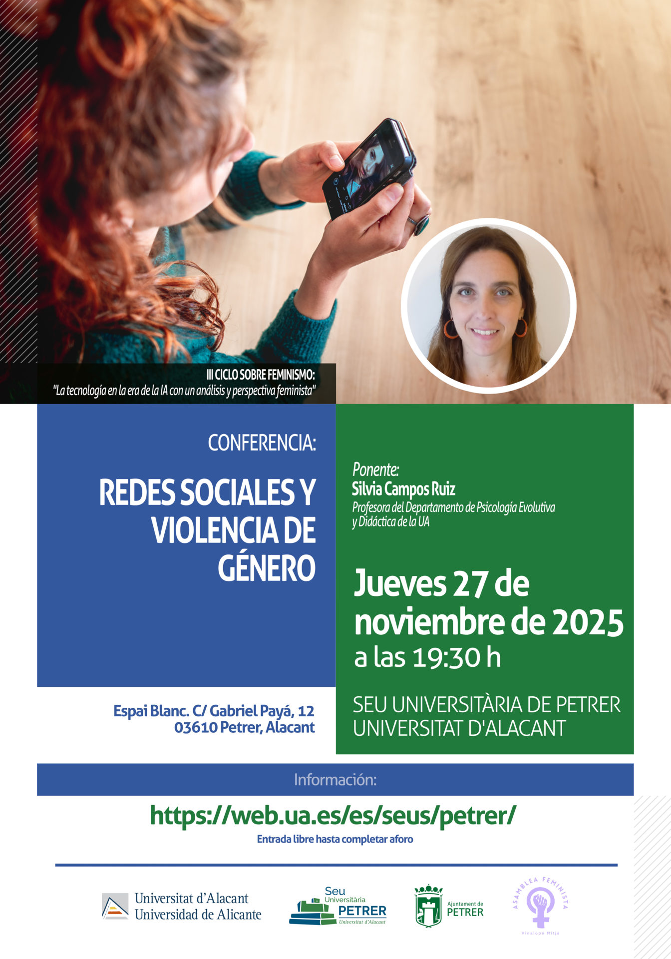 2025-11-27 - Conferencia - Redes Sociales y violencia de género