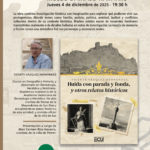 2025-12-04 - Presentación literaria - Vicente Vázquez - Huida con parada y fonda, y otros relatos históricos