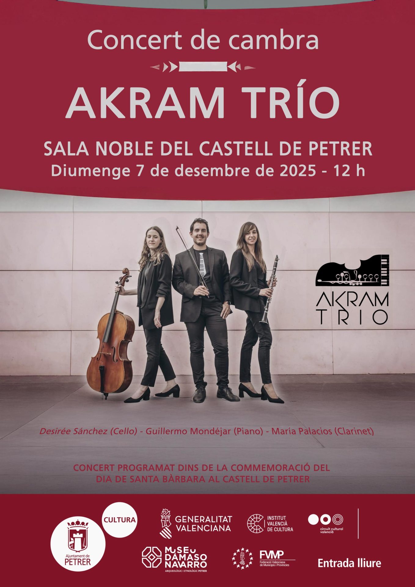 2025-12-07 - Concierto de cámara - Akram Trío