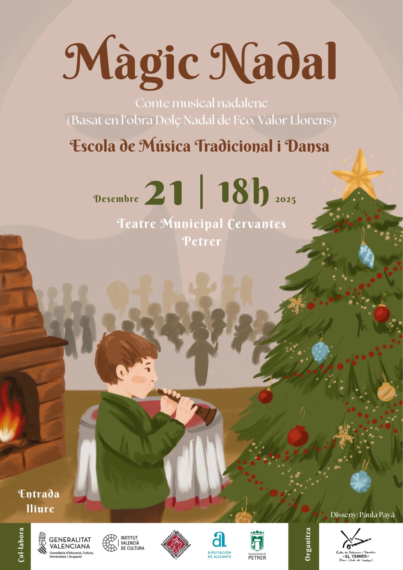 2025-12-21 - Concierto - Escola de Música Tradicional i Dansa - Màgic Nadal