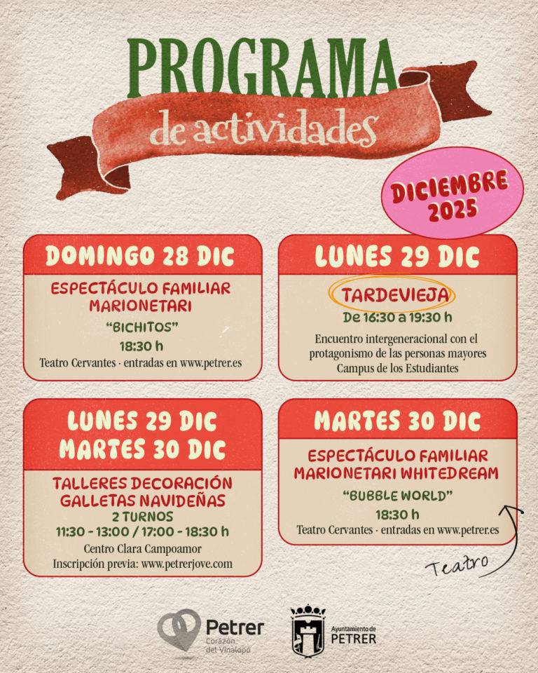 Programación de actividades