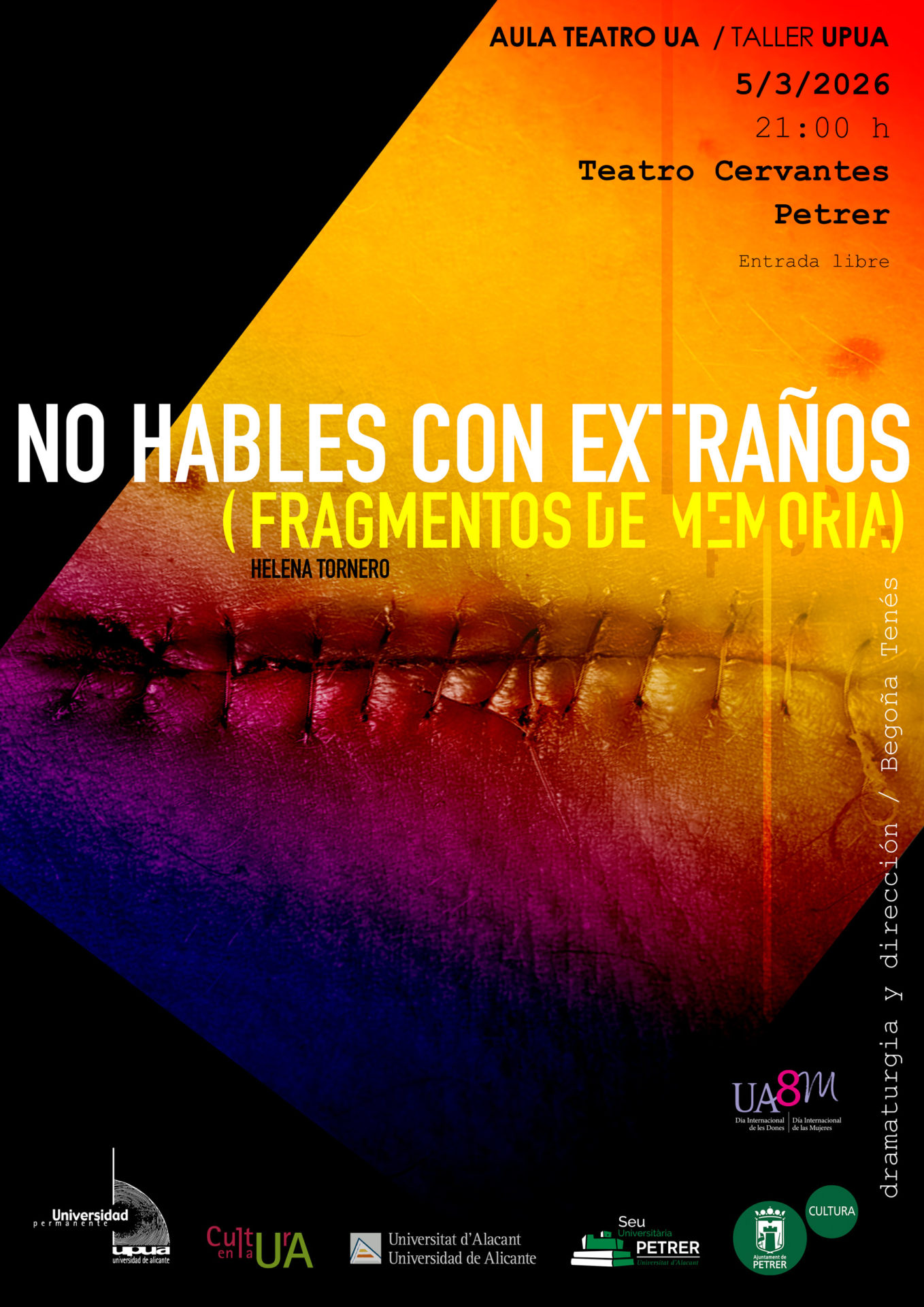 2026-03-05 - Taller de Teatro de la UPUA - No hables con extraños (fragmentos de memoria)