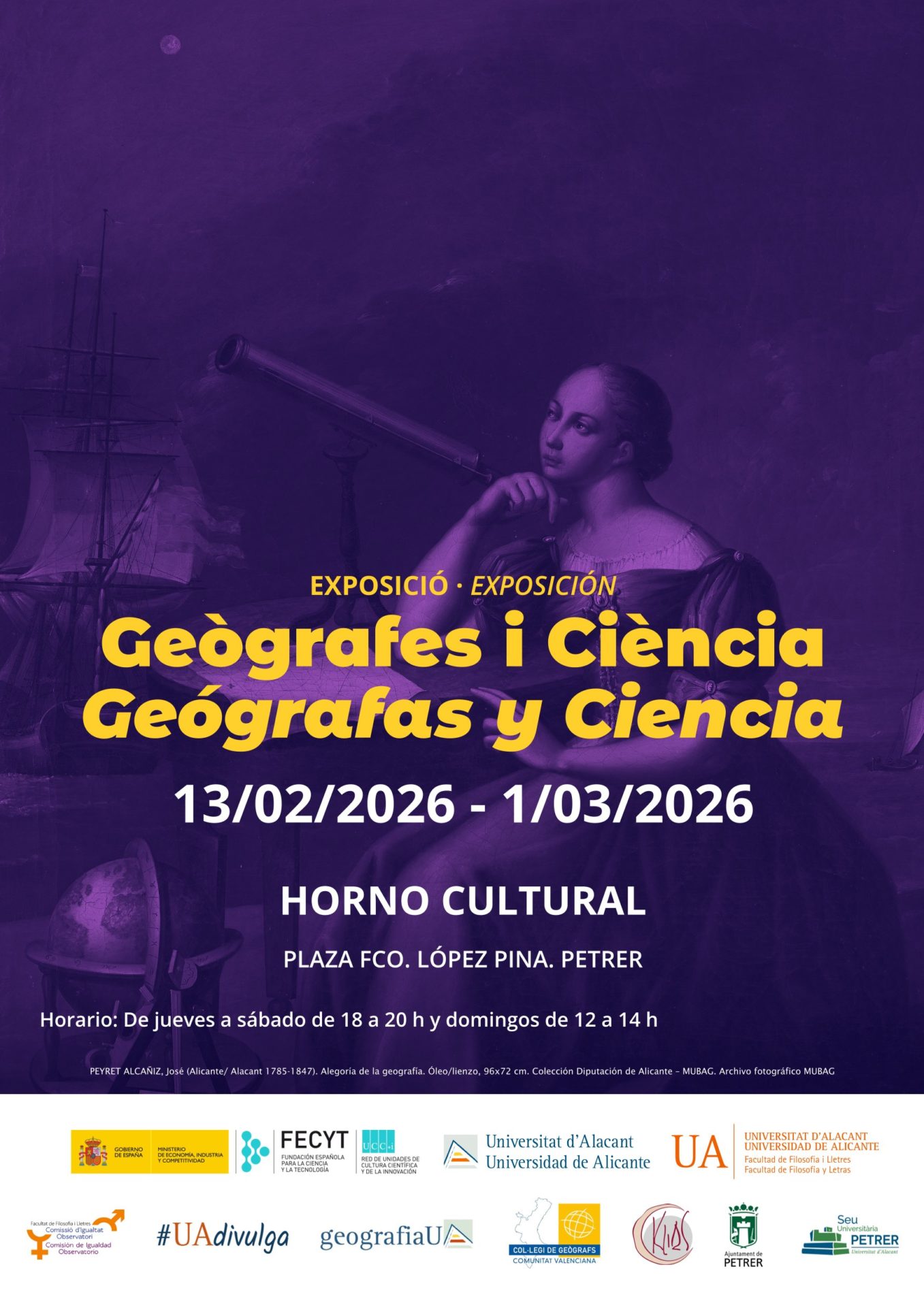 2026-03-01 - Exposición temática - Geógrafas y ciencia
