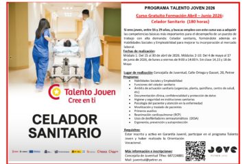 Cartel_Curso_Talento_Joven_CELADOR