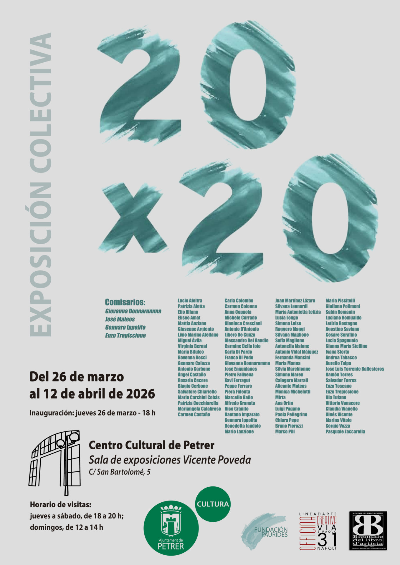 2026-04-12 - Exposición colectiva de pintura - 20 X 20