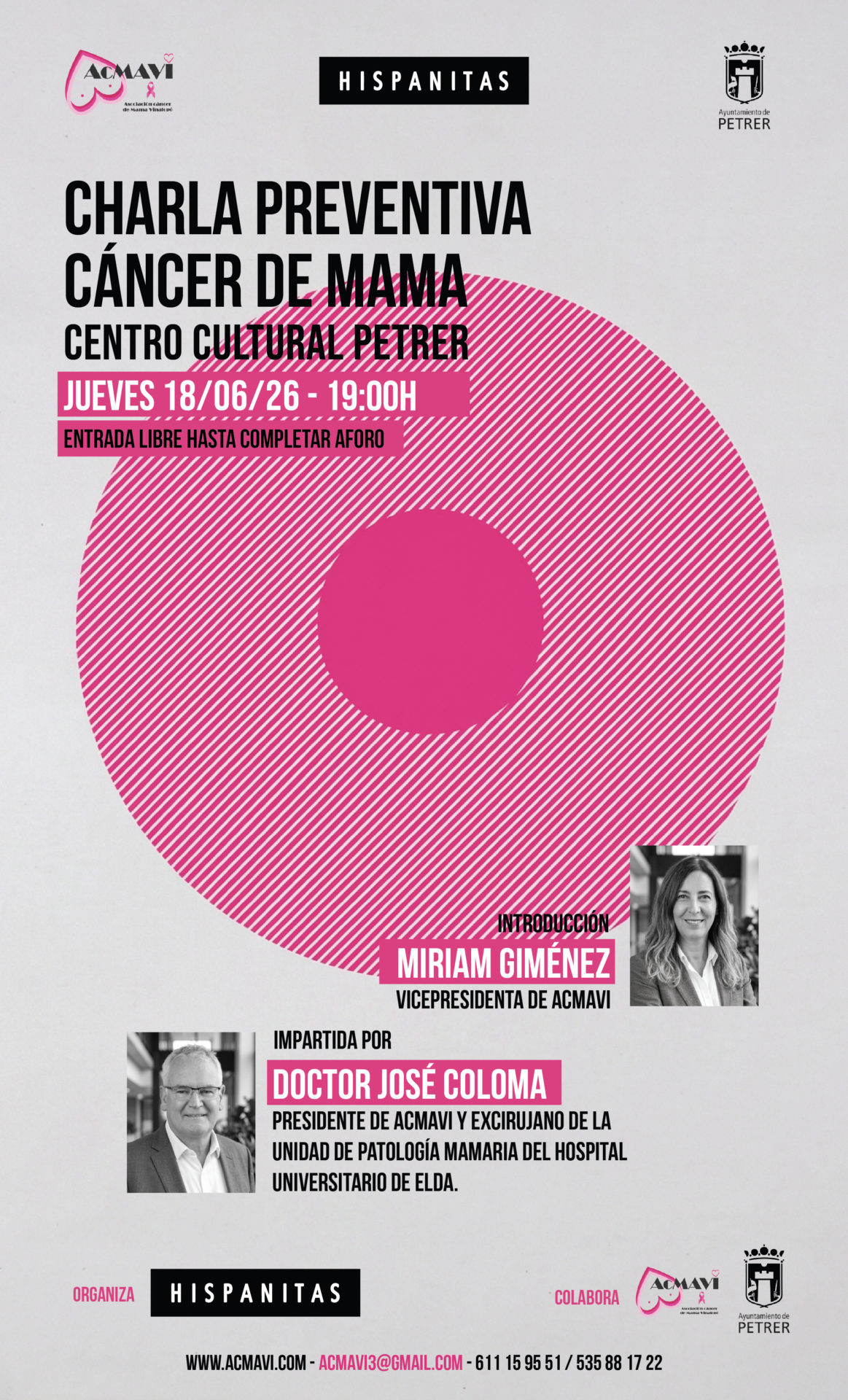 2026-06-18 - Charla preventiva cáncer de mama - Dr. José Coloma