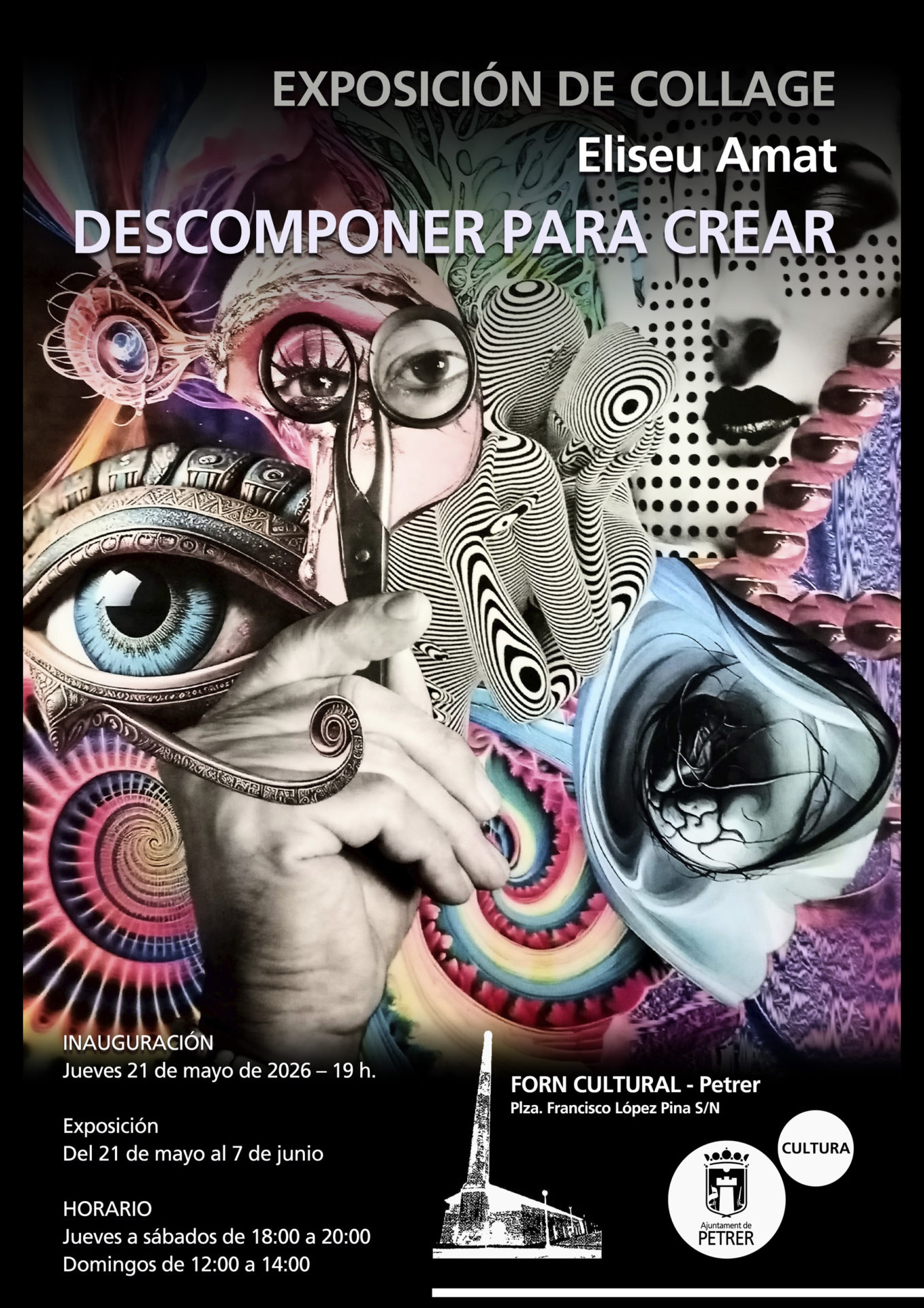 2026-06-07 - Exposición de collage - Eliseu Amat - Descomponer para crear