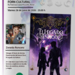 2026-06-26 - Presentación literaria - Zoraida Roncero - El Legado de Anhoix