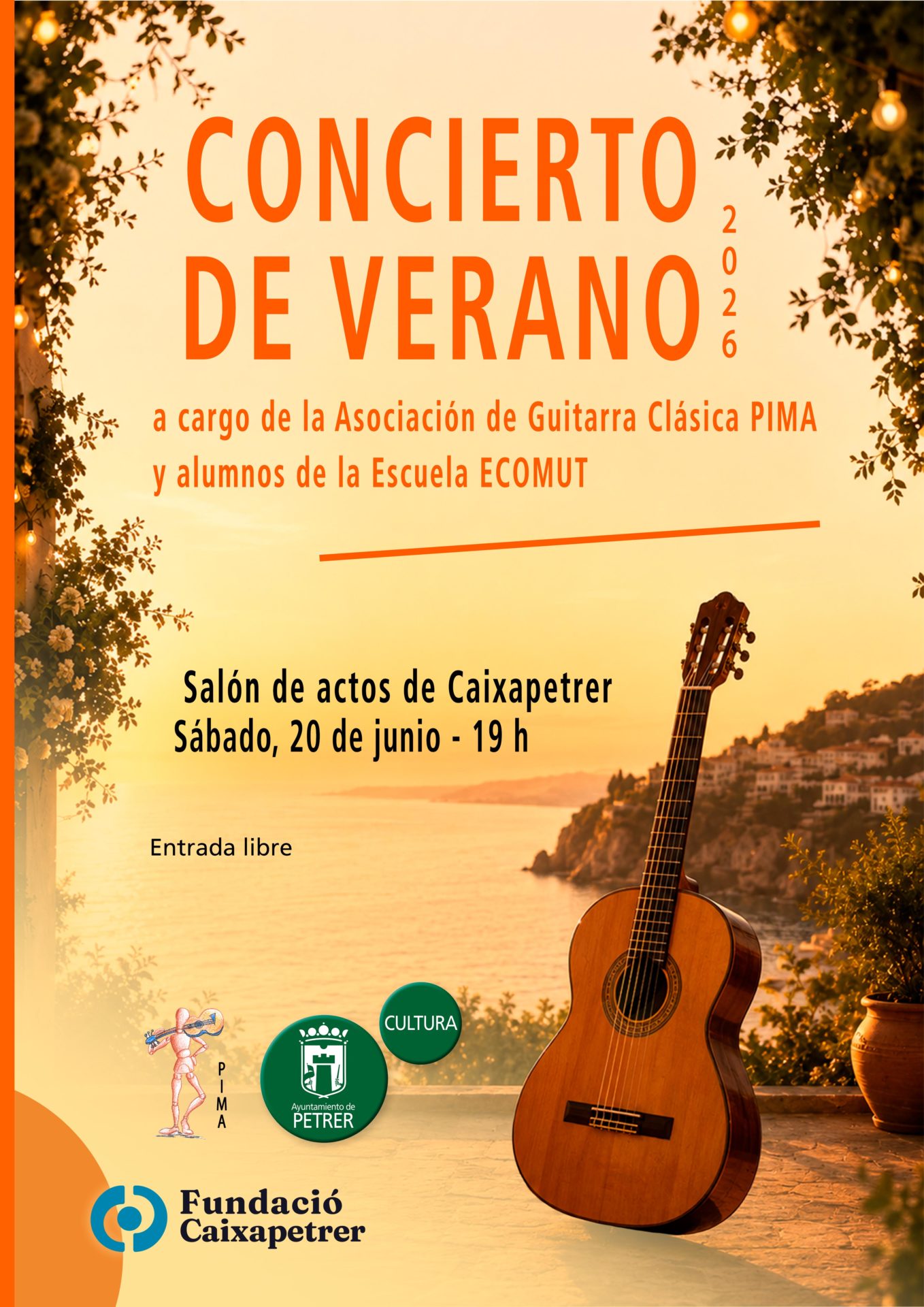 2026-06-20 - Concierto de verano - Asociación de Guitarra PIMA y ECOMUT